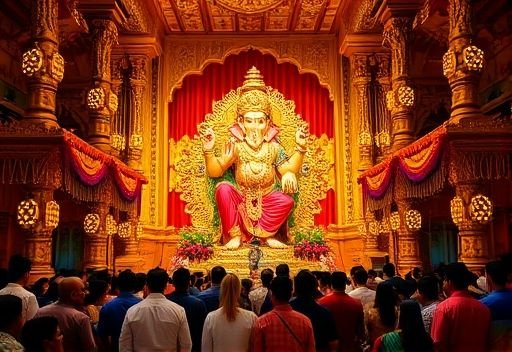 Iconic Dagdusheth Ganpati Temple Reopens to Devotees Amid Strict COVID-19 Protocols