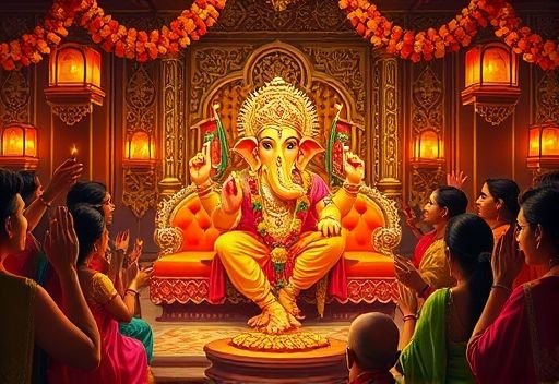 Ganpati Bappa Ki Aarti: A Spectacular Celebration of Faith and Devotion