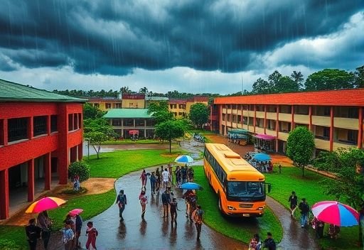 Two-Day Holiday Declared for Schools and Colleges in Rain-Hit Telangana District