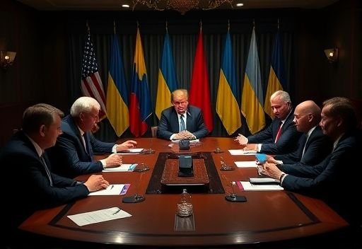 Live Updates: Trump Holds Private Talks with Zelensky and European Leaders