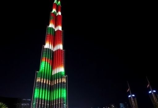 Burj Khalifa Lights Up in Tricolour for PM Narendra Modi’s 75th Birthday