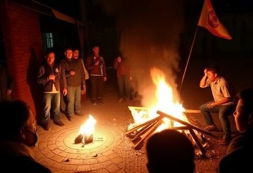 Ladakh Statehood Protest Turns Violent: BJP Office Attacked Amid Shutdown